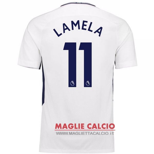 nuova maglietta tottenham hotspur 2017-2018 lamela 11 Prima